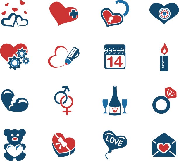 情人节和爱情偶像图片下载