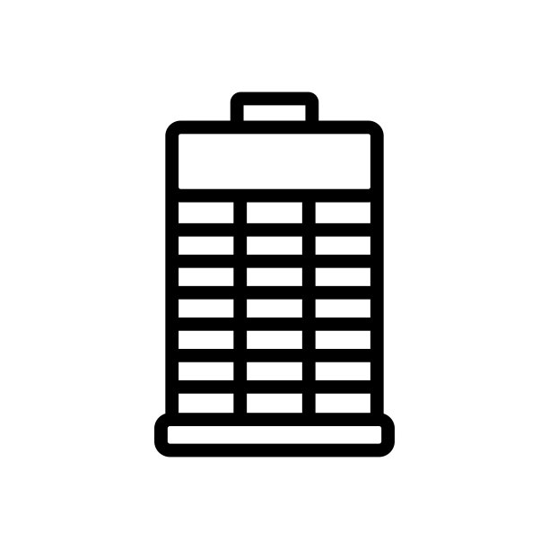 窗口屏幕图标矢量轮廓插图图片下载