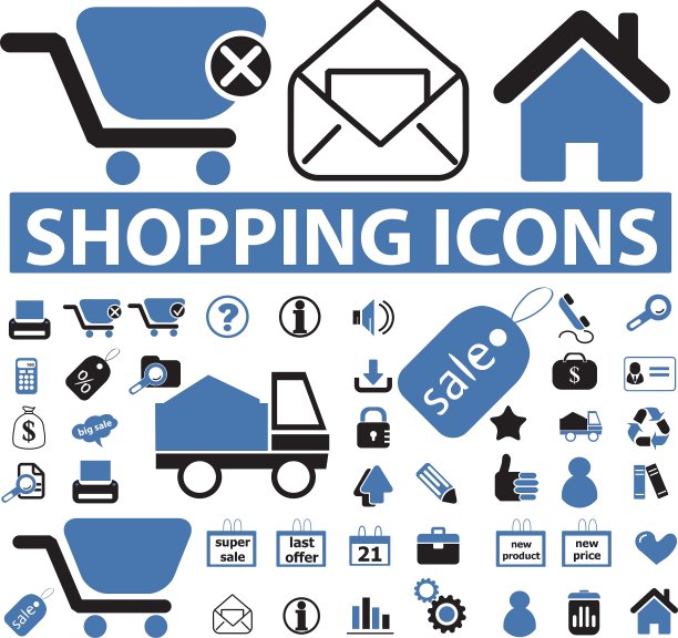 购物的图标图片下载