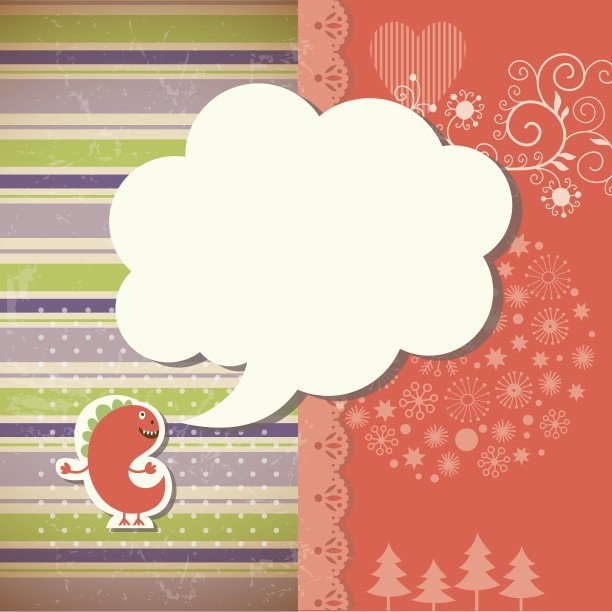 小龙和语音泡泡图片下载