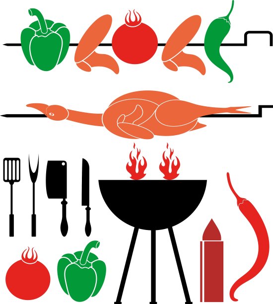 烧烤架图片下载