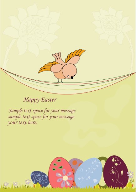 复活节海报图片下载