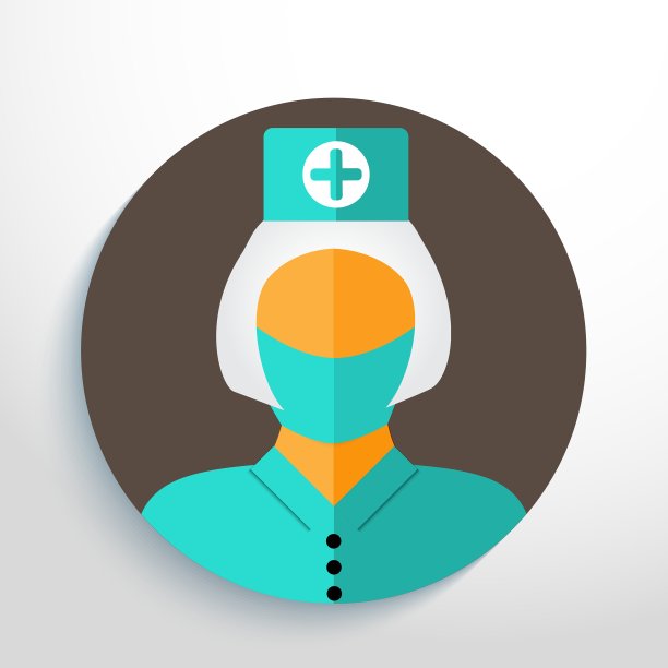 带纱布的护士图片下载