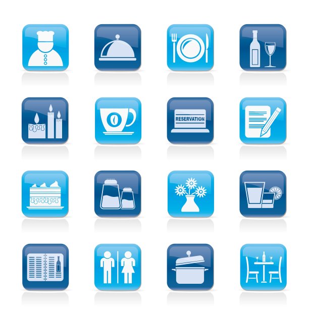 咖啡馆和酒吧图标图片下载