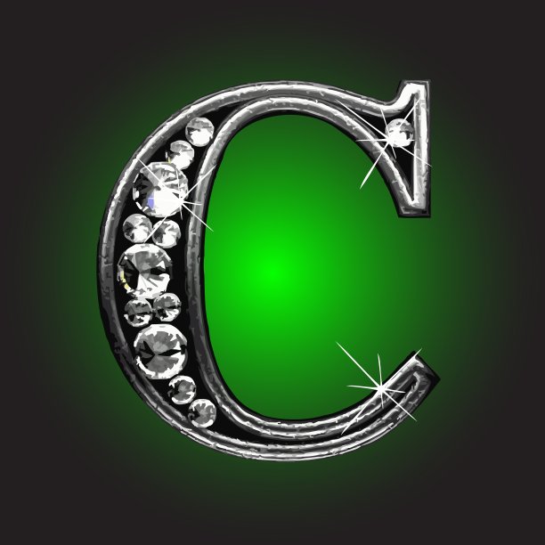 镶钻银人像图片下载