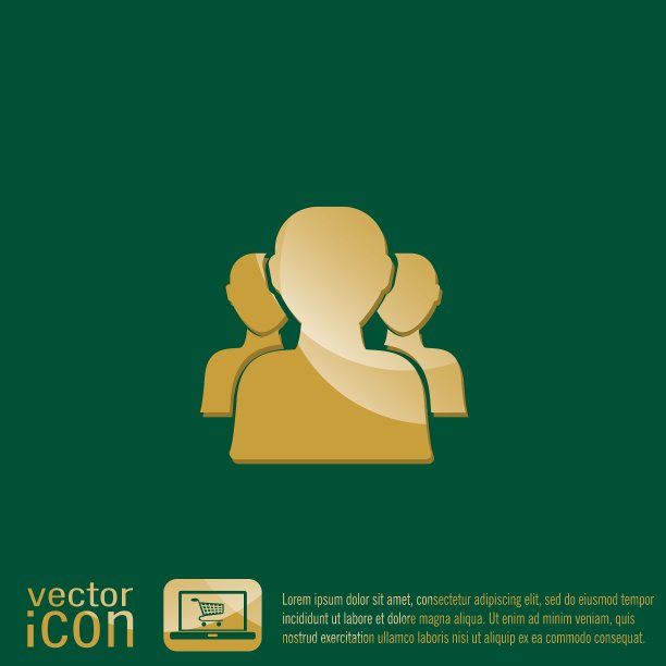 一个男人社交媒体的剪影图片下载