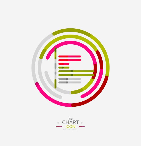 折线图图表图标图片下载