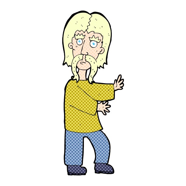 卡通小胡子男图片下载