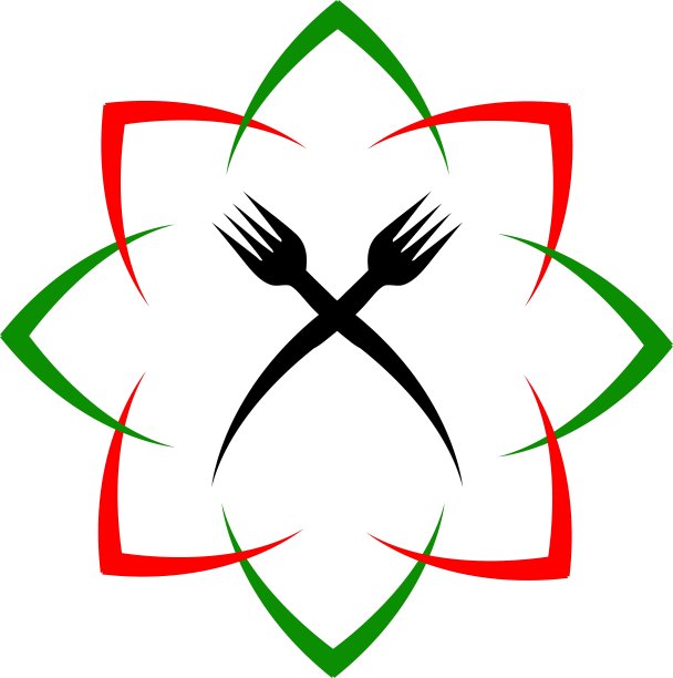 餐厅或咖啡馆的标志图片下载