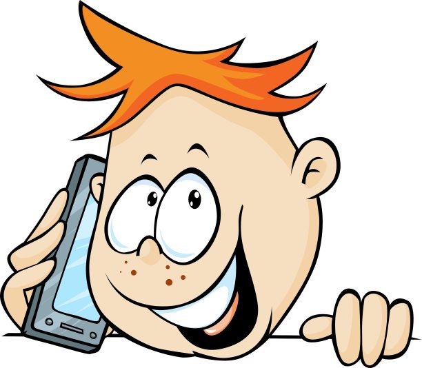 男孩用手机偷窥打电话图片下载