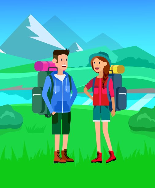 夏日风景清晨风景在图片下载