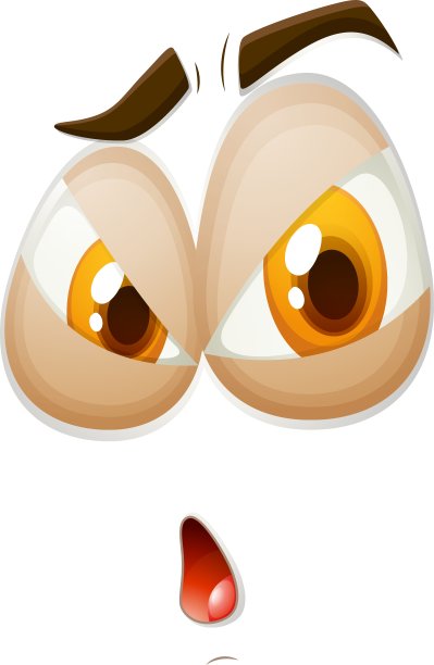 脸上好奇的表情图片下载