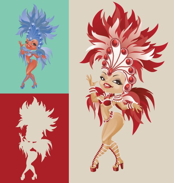 里约热内卢狂欢节女王图片下载