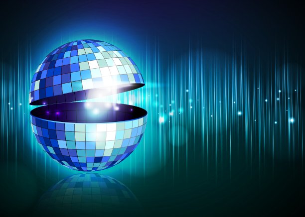 迪斯科球背景图片下载