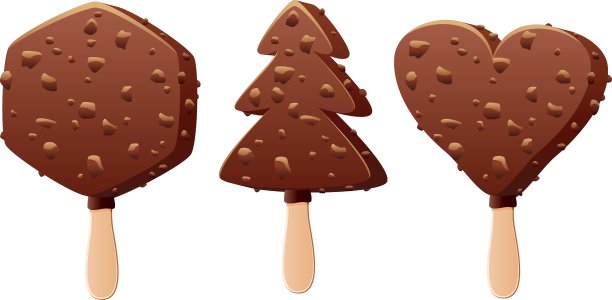 巧克力冰棒图片下载