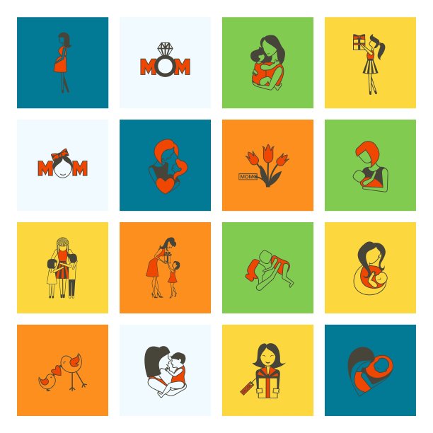 母亲节快乐图标图片下载