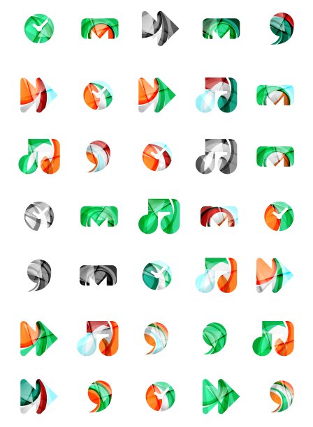 一套抽象的通用web图标业务图片下载