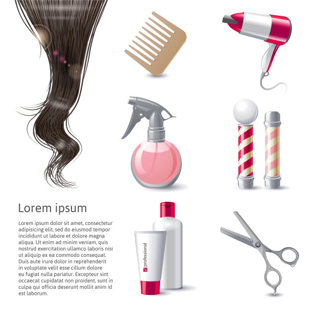 护发图标套装图片下载