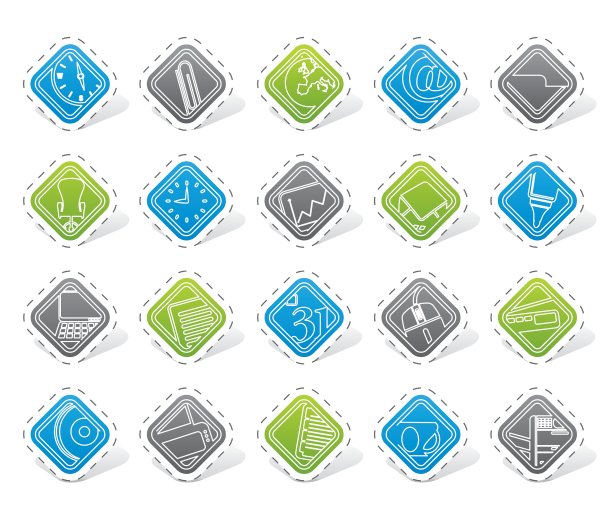 办公工具图标图片下载