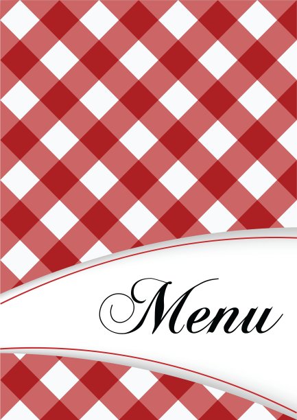 菜单卡片设计图片下载