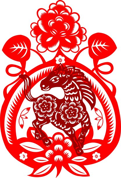 农历马年素材图片