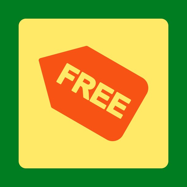 自由标签图标图片下载