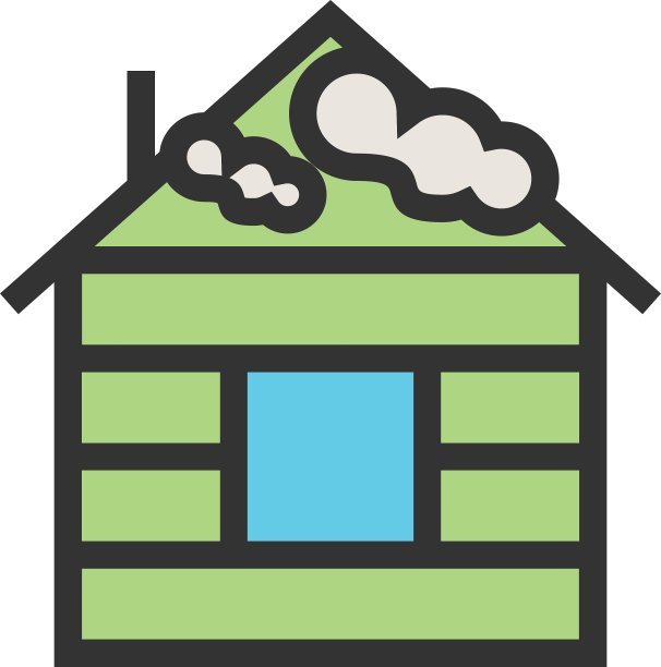 房子,有雪图片下载