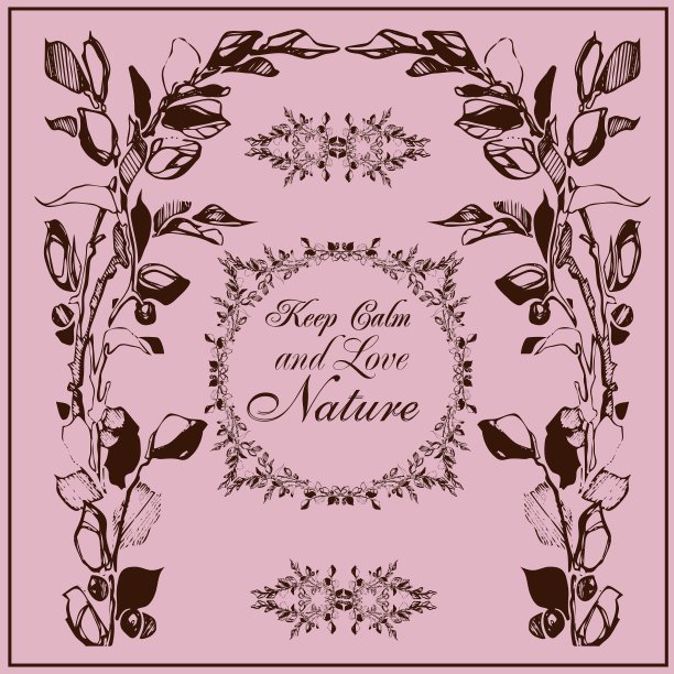 植物花卉图案图片下载