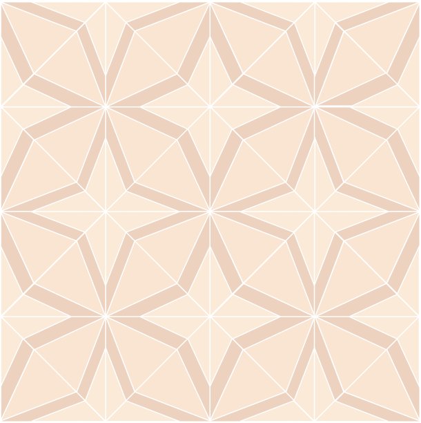 几何奶油无缝图案图片下载