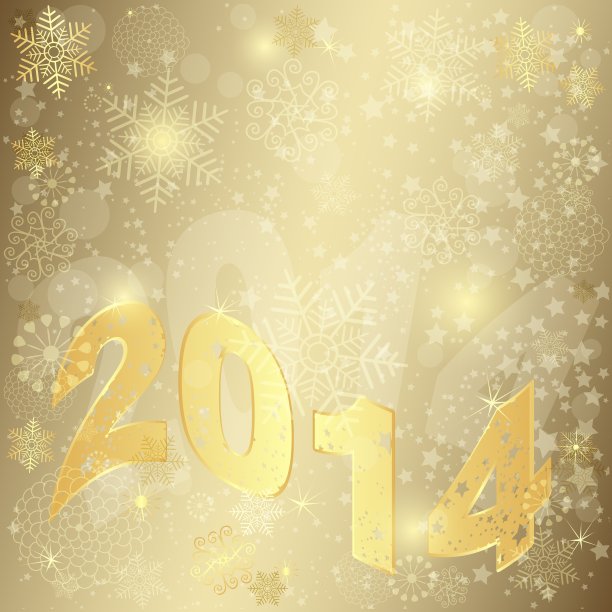 金色圣诞帧图片下载