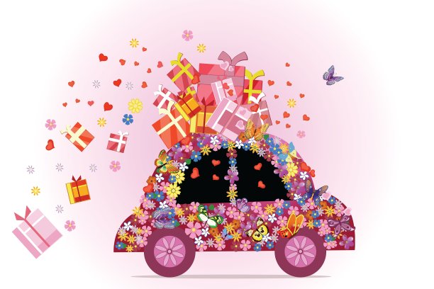 嬉皮的车图片下载