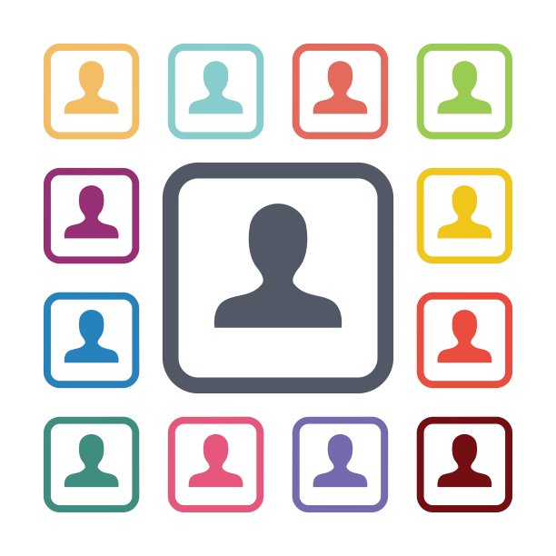 配置文件平面图标集图片下载