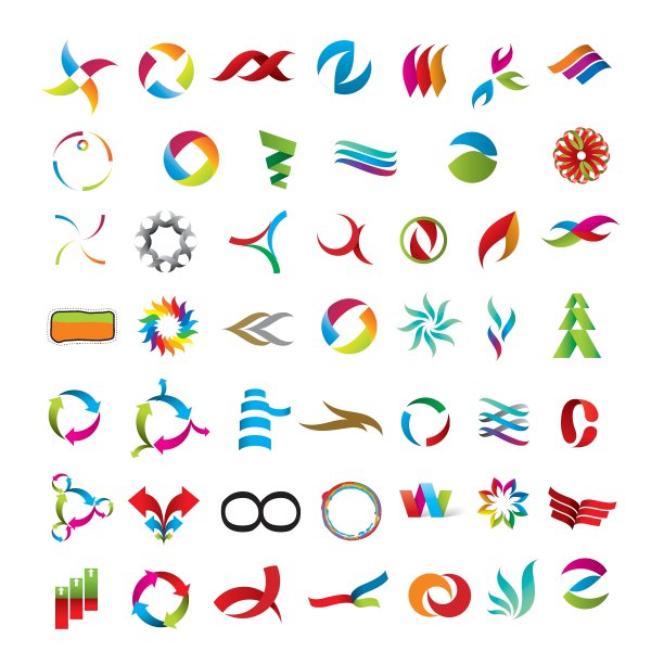 抽象图标的通用集合图片下载