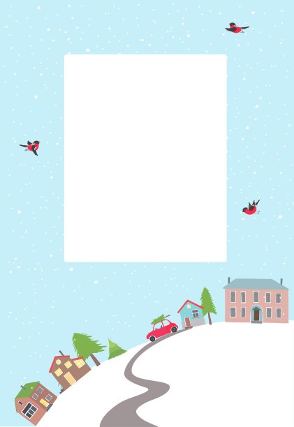 村子在山上冬天的时间图片下载