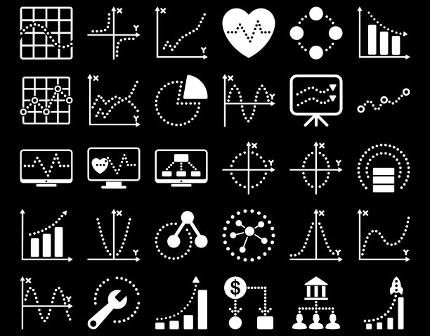 散布图的图标图片下载