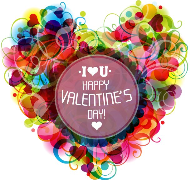 心型贺卡模板图片下载