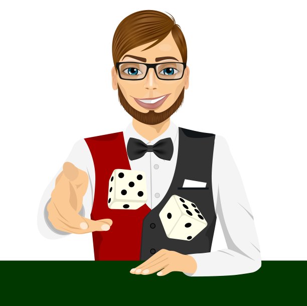 掷骰子的人在玩骰子图片下载