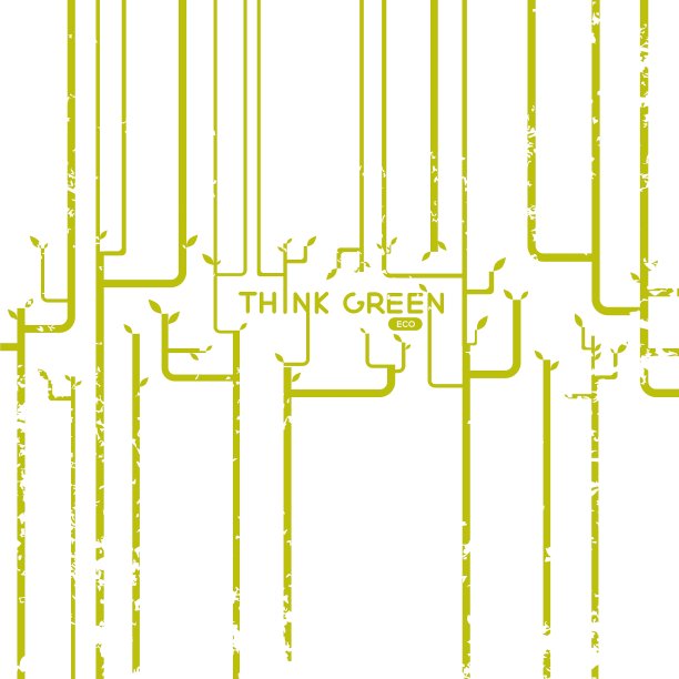 绿色条形码图片下载