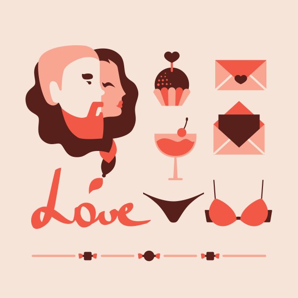 爱图标集合图片下载