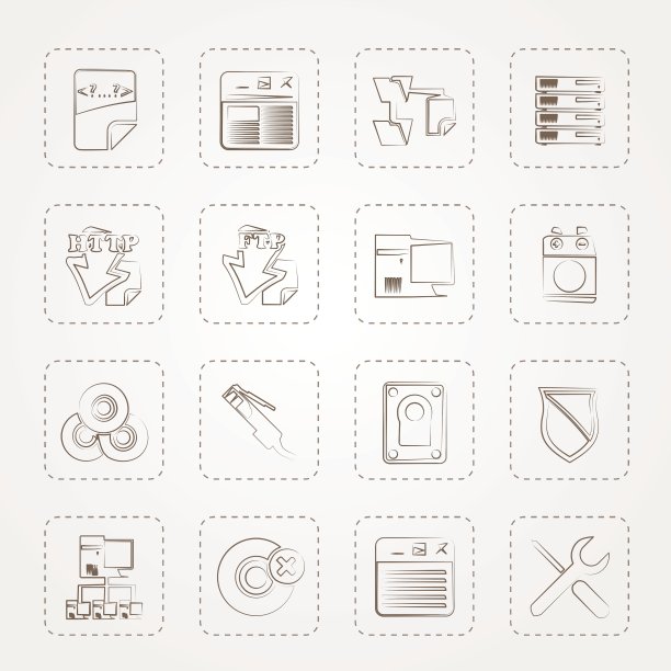 服务器端计算机图标图片下载