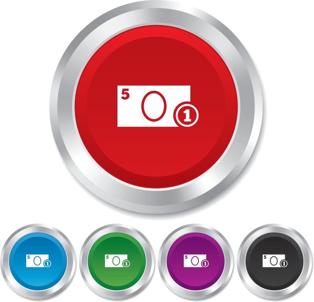 现金符号图标货币符号硬币图片下载