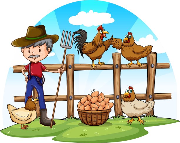 带蛋的养鸡户图片下载