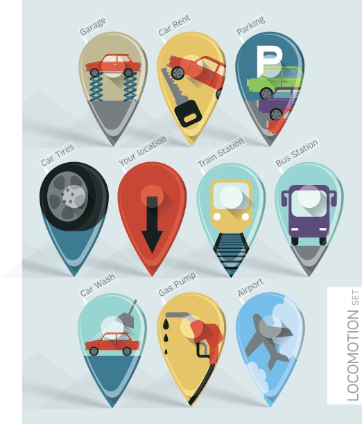 移动地图针图片下载