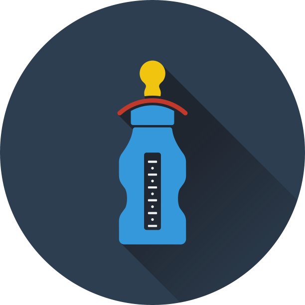 婴儿奶瓶图标图片下载