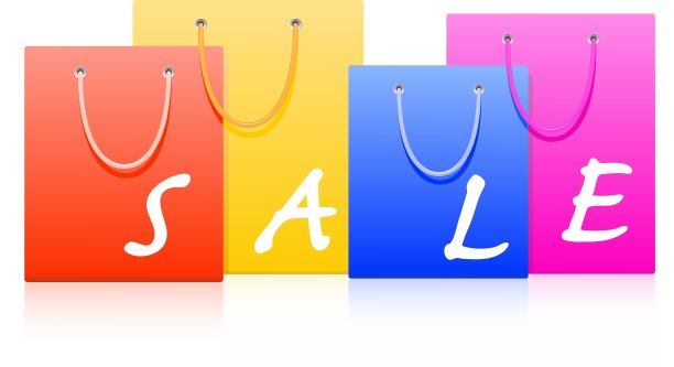 销售购物袋图片下载