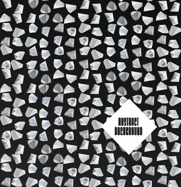 抽象的现代背景与多边形设计图片下载