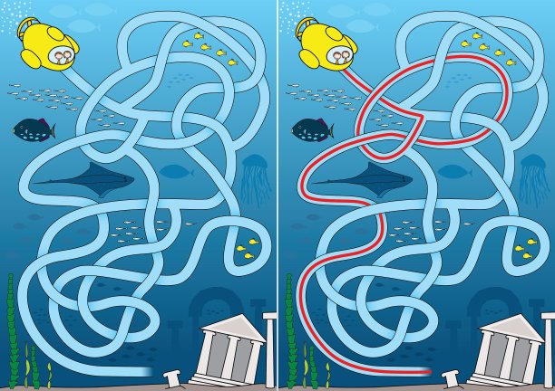 失落之城的迷宫图片下载