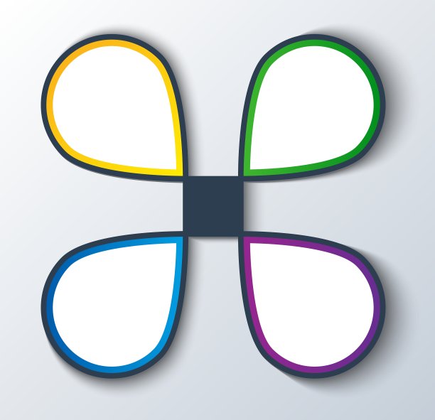 团队社交信息图表演示图片下载