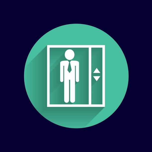 电梯按钮图标标志概念图片下载