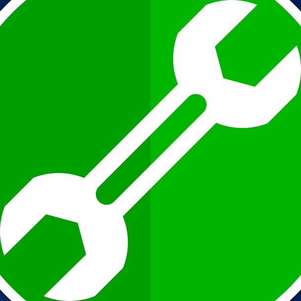 扳手工具图标按钮标志符号图片下载